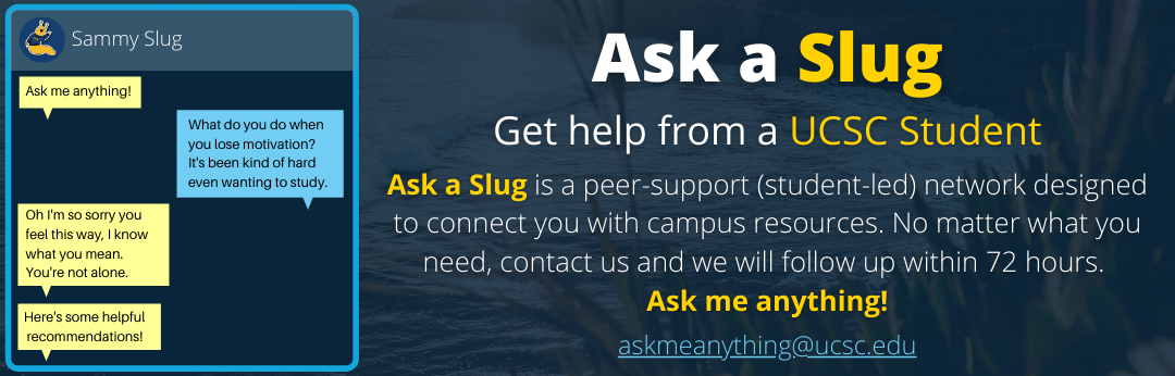 Ask a Slug peer-support network